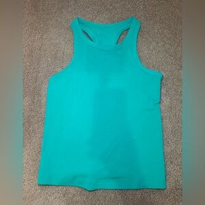 Lululemon Align Waist Length Racerback Tank Top in Kelly Green